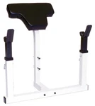 Assembled York Barbell Pro Series 201 Arm Attachment For Preacher Curls. Fixed Price $65.00.