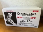 Mueller Sports Medicine Tear-light Tape Black 3.0 X 7.5 Yd (16 Rolls). Fixed Price $119.99.