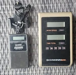 Vtg. Airdyne Console Display W/schwinn Pulsemeter, Mount & Ear Clip Vg+. Fixed Price $125.00.