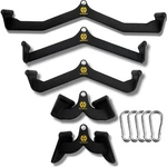 Wnoey Lat Pulldown Attachments Set With Snap Hooks, Rowing T-bar V-bar. Fixed Price $206.33.