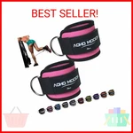 Aoho Mooon Comfortable Adjustable Ankle Straps Cable Machines Women, Gym Wor. Fixed Price $14.72.