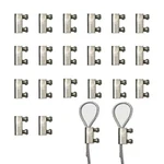 200PCS Upgrade Steel Wire Rope Cable Clamp/double Hole Stainless 3.0MM F13. Fixed Price $59.99.