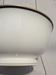 Kate Spade New York White Library Lane Navy All Purpose Round Serving Bowl. Fixed Price $59.95.