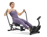 Rowing Machine Smart Full Motion Bluetooth Compact Adjustable Resistance Workout. Fixed Price $199.99.