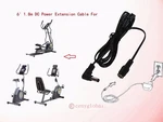 Extension Power Cable For Gold's Gym Elliptical & Cycle Trainer Excerise Bikes. Fixed Price $6.98.