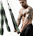 Manueklear Tricep Rope Cable Attachment Handles, Greater Range Of Motion, Tri.... Fixed Price $25.48.