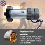 M-405565 Treadmill Dc Drive Motor With Flywheel, 2.80 Hp 130V 1939W. Fixed Price $146.03.