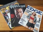 Lot Of 3 Sports & Fitness Magazines Espn Muscle Training Edge. Fixed Price $9.99.