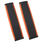 Autohaux 2PCS Universal Seat Belt Shoulder Pad Faux 9.45"X2.56", Orange. Fixed Price $17.99.