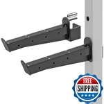 Kipika Safety Spotter Arms For 3 X Power Racks 5/8 1 Holes - Heavy Duty. Fixed Price $163.08.