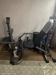 Fitness Gear OS3002 300LBS Olympic Weight Set & Golds Gym Xrs 20 Adj. Bench. Fixed Price $850.00.