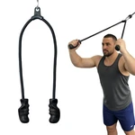 Korikahm Cable Machine Attachment With Upgraded Ergonomic Gym Tricep Rope 47". Fixed Price $49.99.