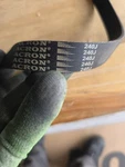 Acron Motor Drive 240J8 Poly V-belt. Fixed Price $20.00.