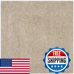 Safavieh Athens Shag Collection Area Rug 67 Square Beige Non-shedding Easy To. Fixed Price $161.38.