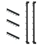 Bluslm Wall Mounted Lat Pull Down Bar Organizer With Hooks, Home Gym Storage .... Fixed Price $104.78.