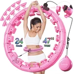 Leann L!fe U1-24 Knots Waist 47 , Magnetic Lock Weighted Hula Hoop For Adults. Fixed Price $49.32.