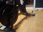Peloton Bike (PLTN-RB1VO) Great Condition Barely Used W Screen + Heart Monitor. Fixed Price $500.00.