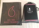 Sports Research Sweet Sweat Waist Trimmer Belt - Black Pink Small. Fixed Price $17.95.