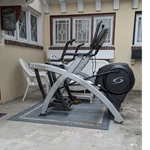 Cybex ARC7 Elliptical Trainer Machine Gray Black Metal Plastic Model 600A. Fixed Price $1000.00.