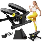 Ziwwvy- Mini Twist Stepper With Resistance Bands Mat, Machine. Fixed Price $88.26.