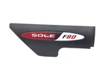 Sole Fitness F85 F80 F65 S77 Treadmill Left Logo Cover P030070-A1. Fixed Price $49.00.
