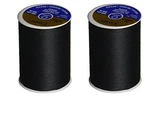 Coats Clark 2 Pack Black All Purpose Thread 400 Yards Perfect For Sewing Proj.... Fixed Price $11.49.