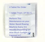 Life Fitness Rower Rowing Machine Water Treatment Tablets 0K106-10131-0000. Fixed Price $19.99.