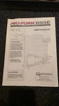 Proform 695E Dual Arm Action User Manual (elliptical). Fixed Price $40.00.