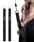 Manueklear Tricep Rope Cable Attachment Handles, Greater Range Of Motion, Tri.... Fixed Price $26.47.