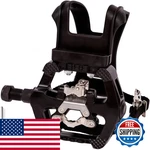 Ybeki Pro-grade Spd Spin Bike Pedals And Straps/toe Clip For Indoor Exercise. Fixed Price $60.81.