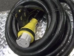 25 Foot 50 Amp Marine Rv Power Cord With Hubbell Twist Lock Connector Detachable. Fixed Price $150.00.
