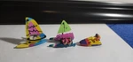 Vintage Micro Machines Water Series Jet Ski, Catamaran, Surfin Rare. Fixed Price $20.00.