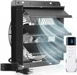 12 Shutter Exhaust Fanwith Remote CONTROL,8 Speeds 25W Energy Efficient Dc Motor. Fixed Price $66.20.