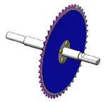 Scifit PRO1000 PRO2 Miscellaneous Cardio Crank Axle Spindle A3797. Fixed Price $69.99.
