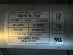 Icon Proform Nordictrack Treadmill Motor M-175680. 2.9 Hp. Fixed Price $145.99.