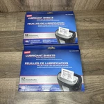 Staples Shredder Lubricating Sheets X 8.5 Item #602400 Lot Of - Total. Fixed Price $11.98.