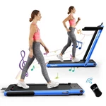 Superfit 2.25HP 1 Folding Treadmill W/ App Control Speaker Remote. Fixed Price $149.99.
