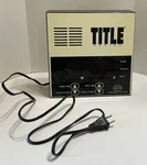 Title Boxing Professional Gym Timer Front Dented. Fixed Price $75.00.