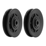 Luwint Bearing Pulley Wheel, Packs Fitness 90MM/3.5", 2PCS Black. Fixed Price $16.16.