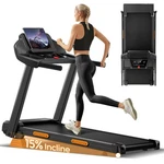 15% Incline With Handle, 3-IN-1 Portable Treadmills For Home Of.... Fixed Price $173.53.