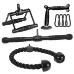 Dynasquare Cable Attachments For Home Gym Made Of Heavy Duty Solid Steel Lat. Fixed Price $81.59.