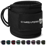 Gymreapers Ankle Straps (pair) For Cable Machine Kickbacks, Glute Pair, Black. Fixed Price $30.66.