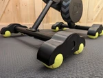 4 Pack Indoor Cycling Snap Rocker Feet Adapters With 8 Balls, Black. Fixed Price $57.11.