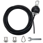 Anglekai Fitness Pulley Cable Inch, Adjustable Home Gym 196". Fixed Price $22.70.