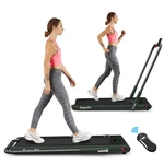 Superfit 2.25HP 1 Folding Treadmill W/blutooth Speaker Remote Control. Fixed Price $119.99.