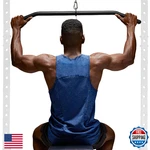Sunny Health Fitness Lat Pulldown Bar Cable Machine Attachment Back Arm Workout. Fixed Price $43.92.