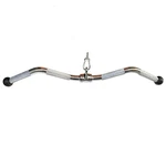 Rivotrance Wide Grip Pull Down Bar Curl Attachment 880LB Cap. Fixed Price $75.71.