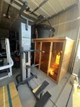 Cybex Standing Dip Assist Machine With Seated Combo Row. Fixed Price $2250.00.