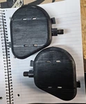 Fitness Lifecycle 6500 Bike Pedals Black 95C 95R Heavy Duty Oem 9/16". Fixed Price $23.95.