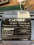 Cybex 770T High Torque Treadmill Motor Model KSP128 Part MR-22239 220 Vac 60HZ. Fixed Price $100.00.